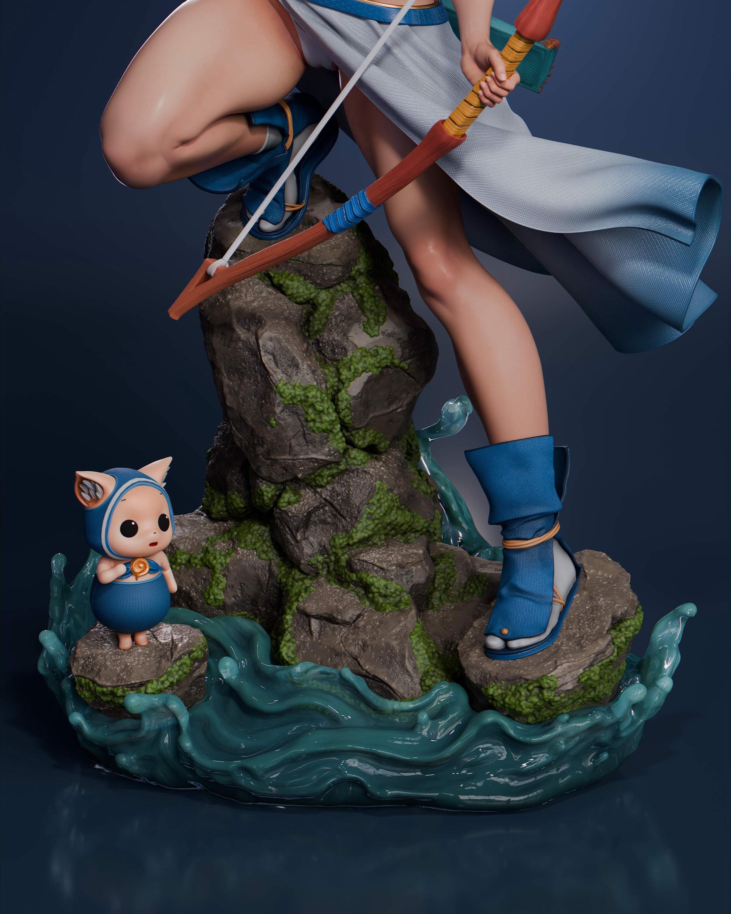 Ocean Spirit Archer – 1/6 Scale hand Painted