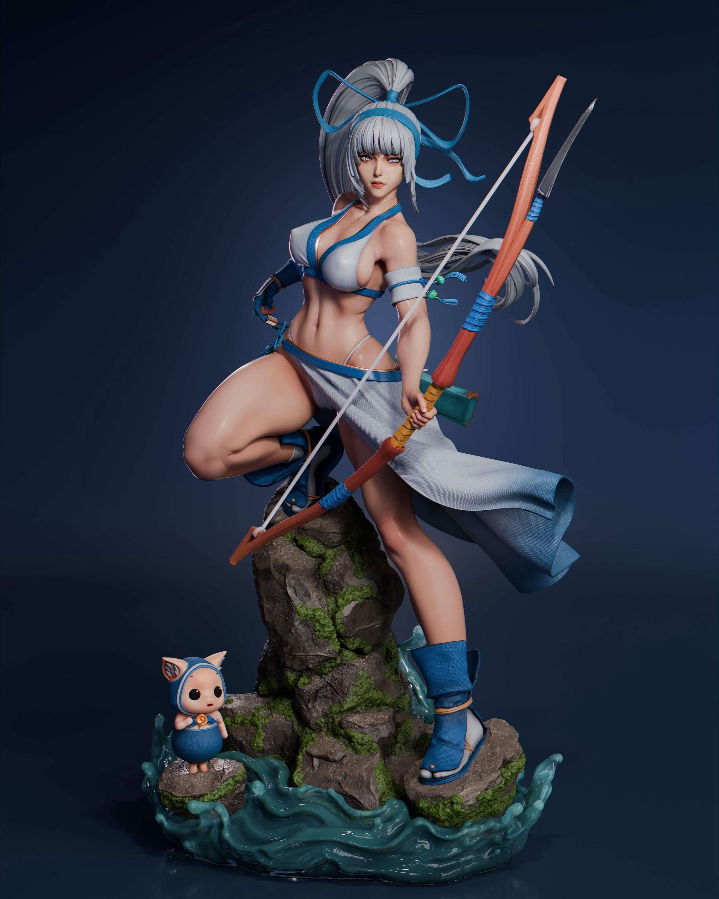 Ocean Spirit Archer – 1/6 Scale hand Painted