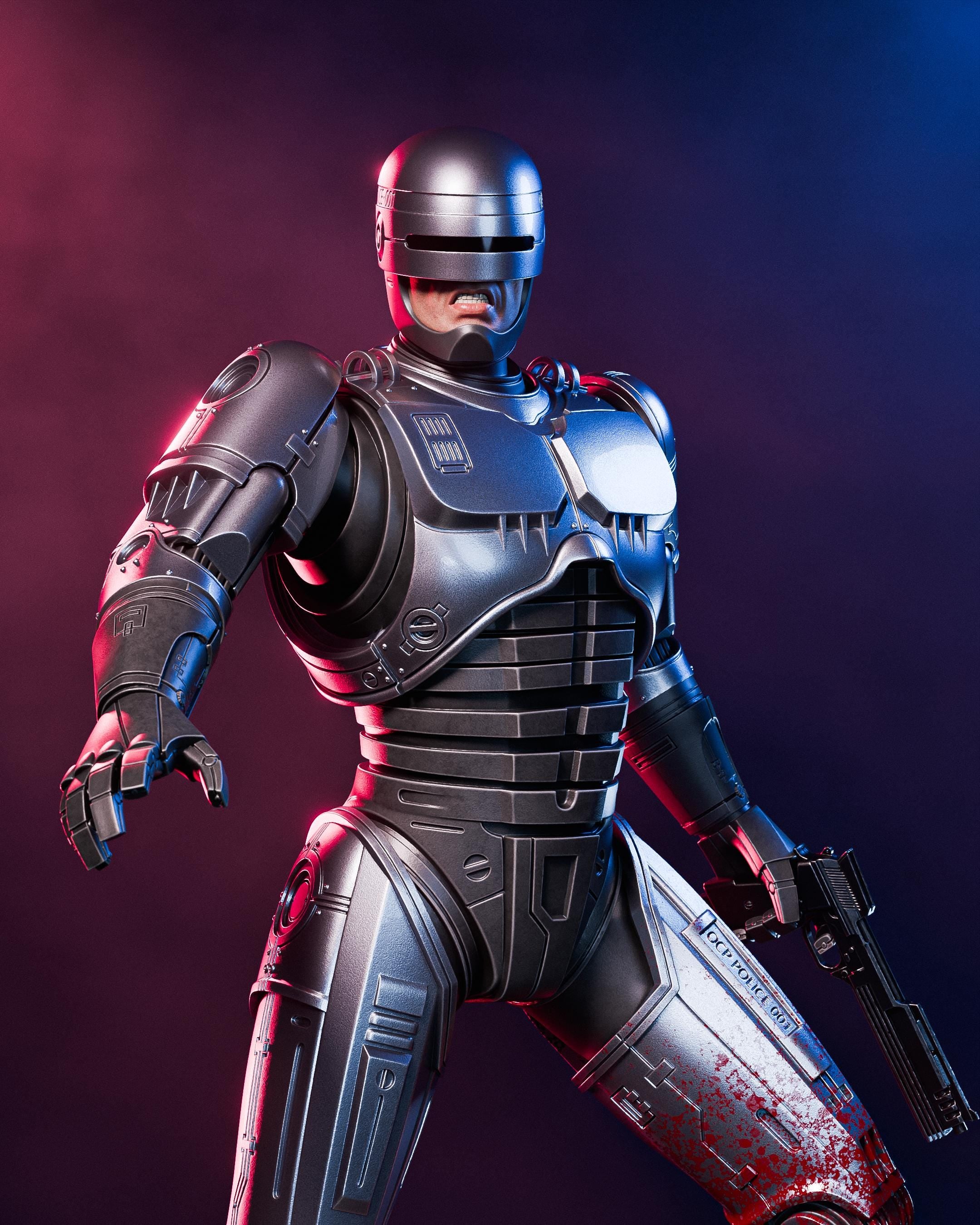 Cybernetic Justice Enforcer – 1/6 Scale hand Painted Statue