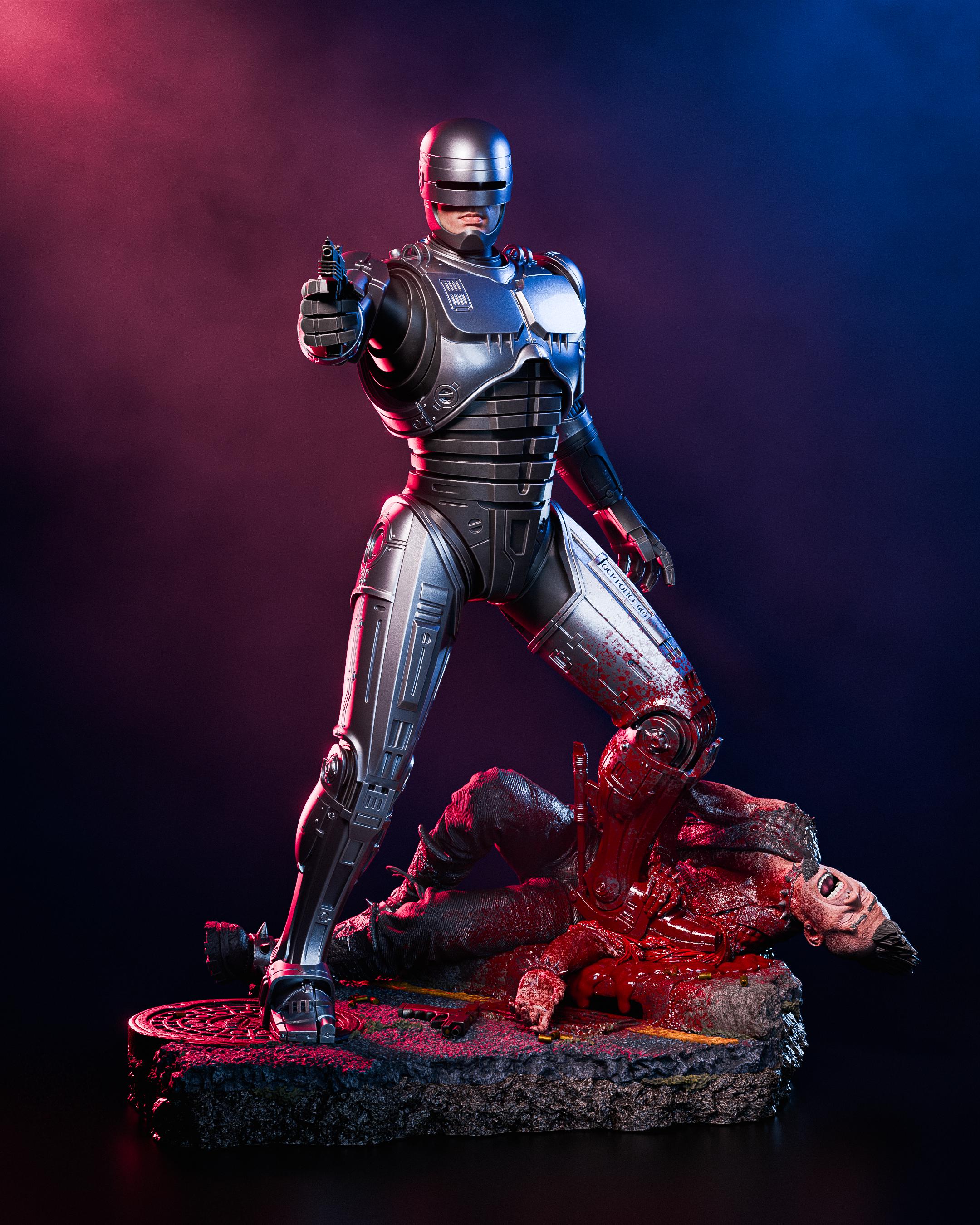 Cybernetic Justice Enforcer – 1/6 Scale hand Painted Statue