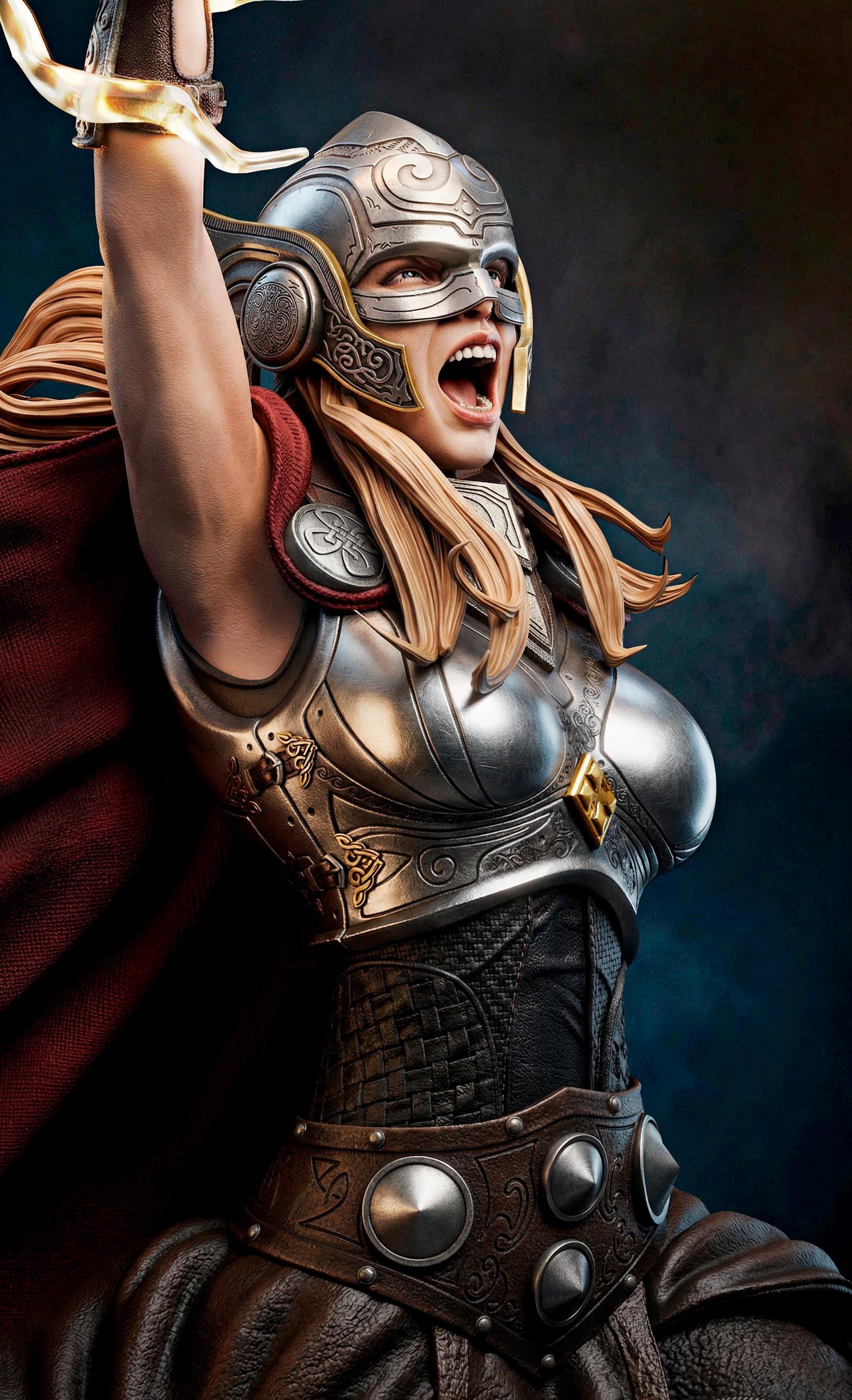 Thunder Valkyrie Warrior – 1/6 Hand-Painted