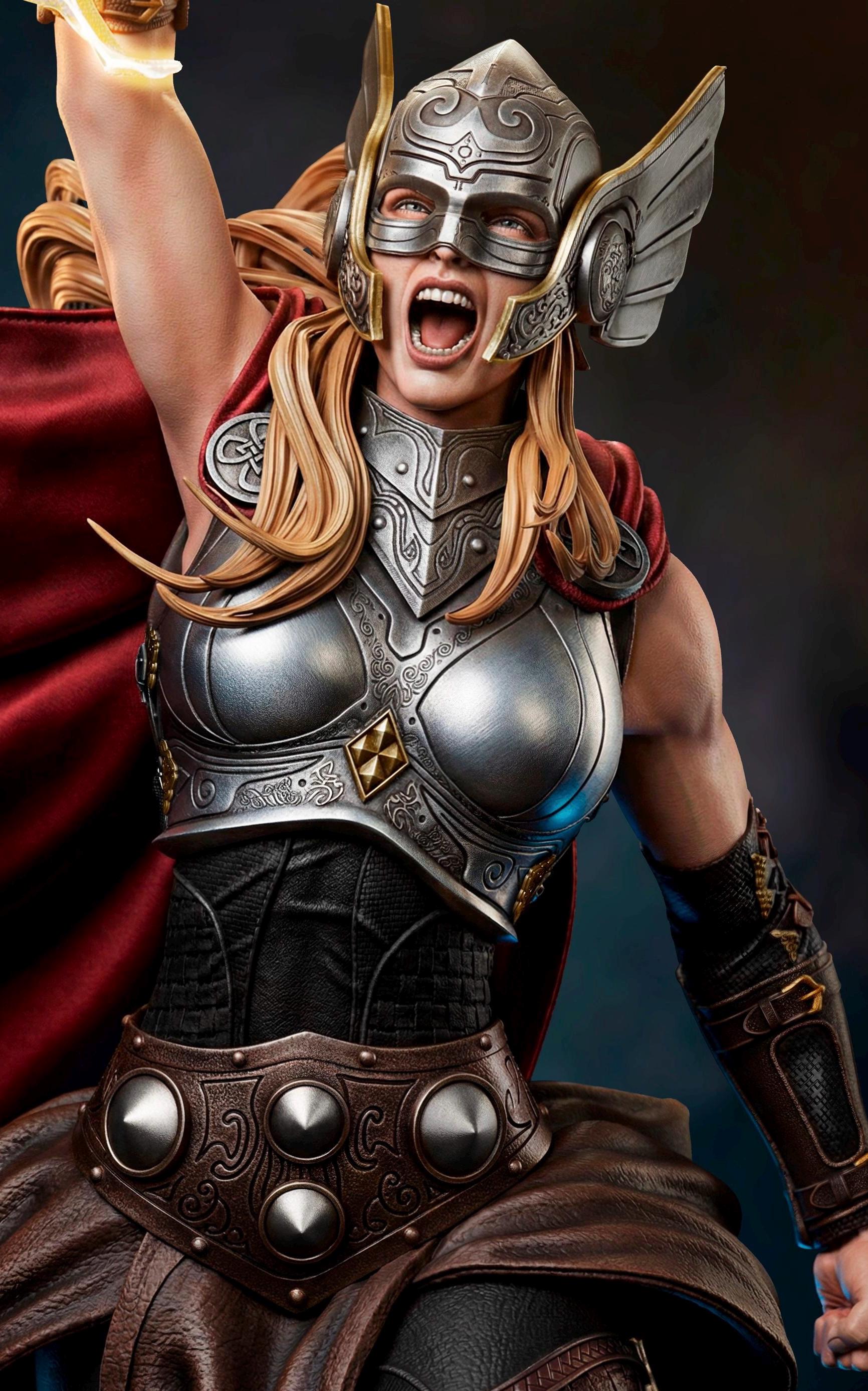 Thunder Valkyrie Warrior – 1/6 Hand-Painted