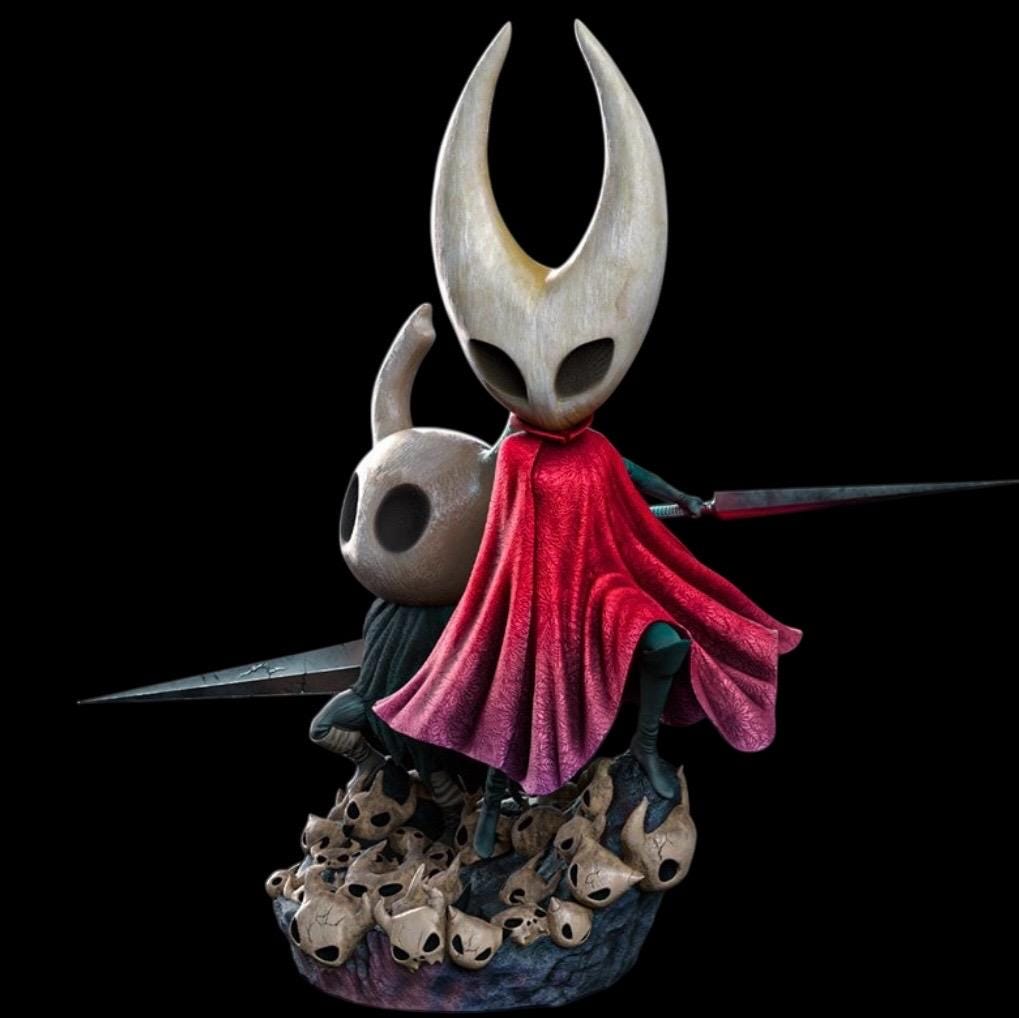 Knight Duo Statue Painted Custom Figurine 25cm Scale Resin Collectible