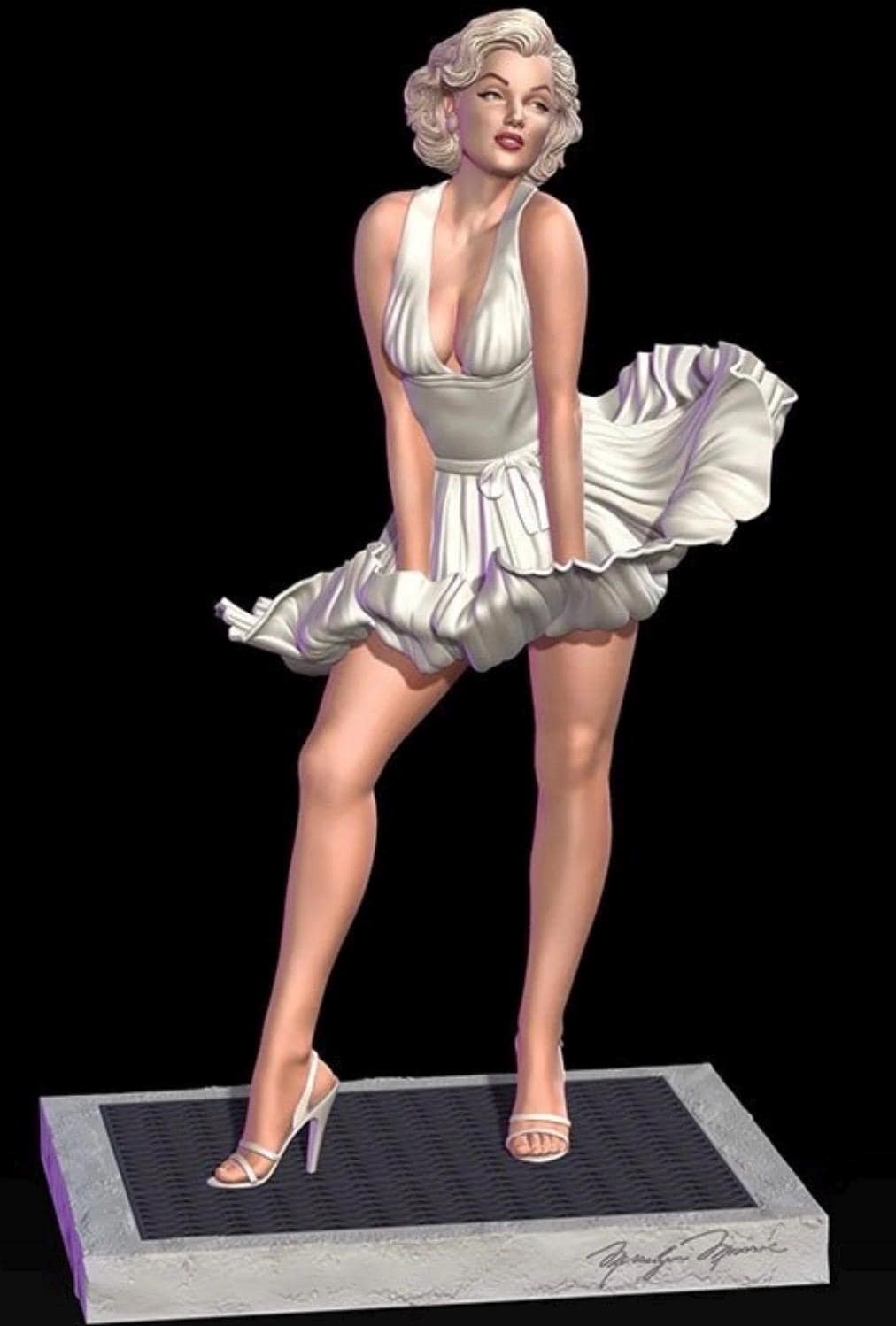 Marilyn Monroe figurine 1/6 scale, hand painted