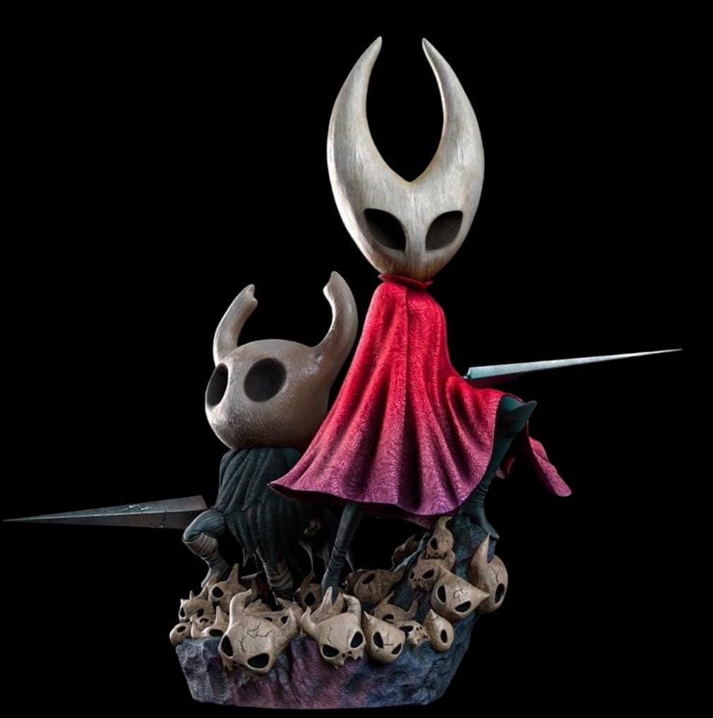 Knight Duo Statue Painted Custom Figurine 25cm Scale Resin Collectible