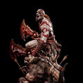 Spartan God of War Statue, Painted Resin Warrior Collectible, Mythology Display Piece 1/6 Scale