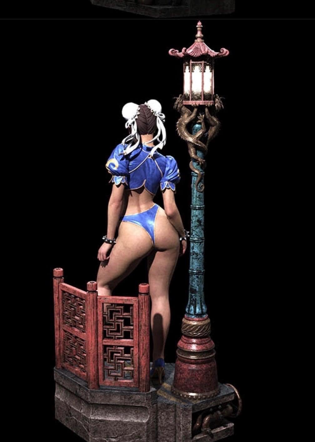 Chinese Lantern Martial Arts Girl 1:6