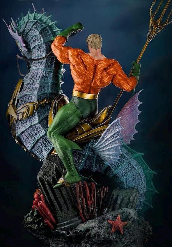 Hand Painted Resin Ocean King Figurine – 1:6