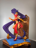 Hand Painted Resin Desert Dancer Figure | Anime Inspired Fantasy Display Statue