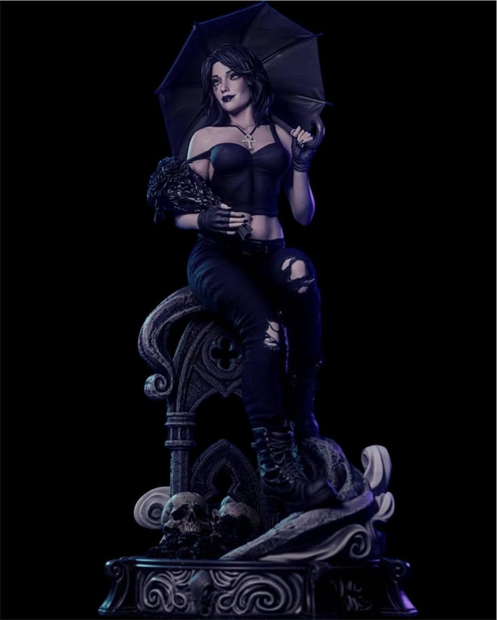 Death of the Endless Figurine | hand painted