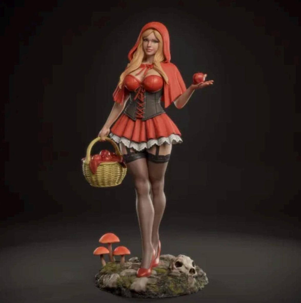 Scarlet Hood statue / pinup figurine hand painted 1/6