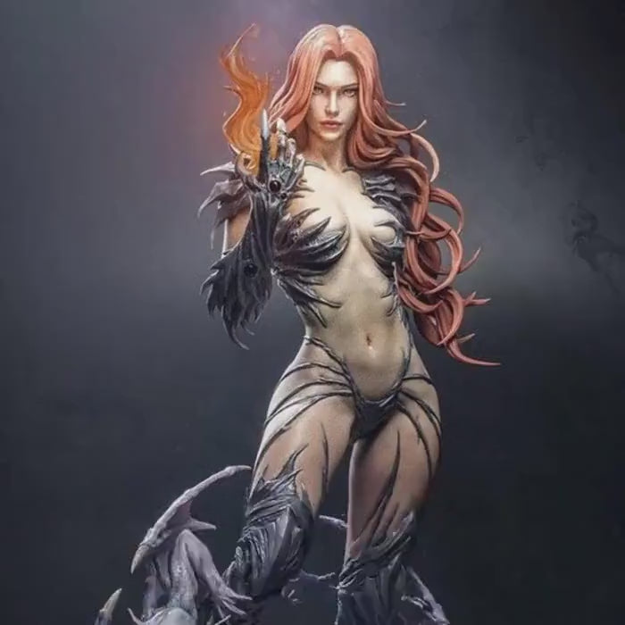 Sara Mystic Protector- custom statue 1/6 - hand painted