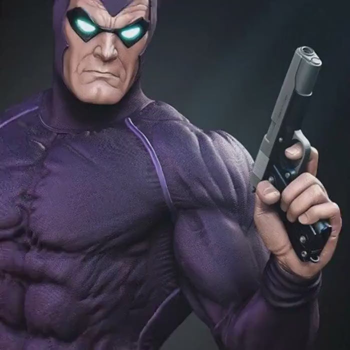 The phantom Hero custom statue hand painted 1/6 - 45cm