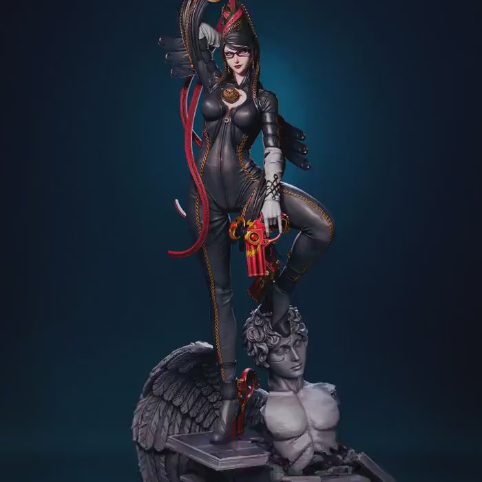 Witch Assassin Figurine – 1/6 Scale Resin Statue / hand painted