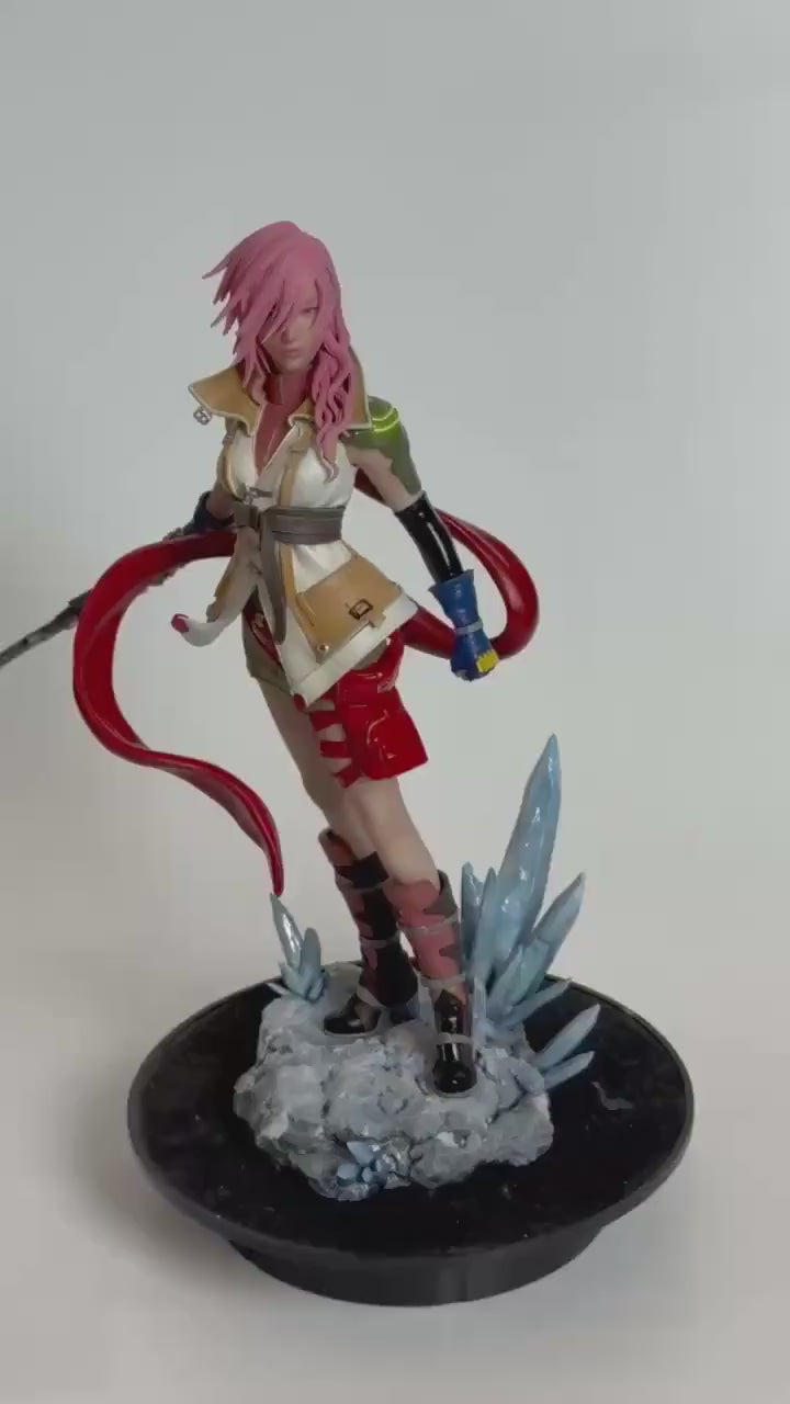 Custom Painted Fighter Girl – 1/6 Scale Fantasy statue