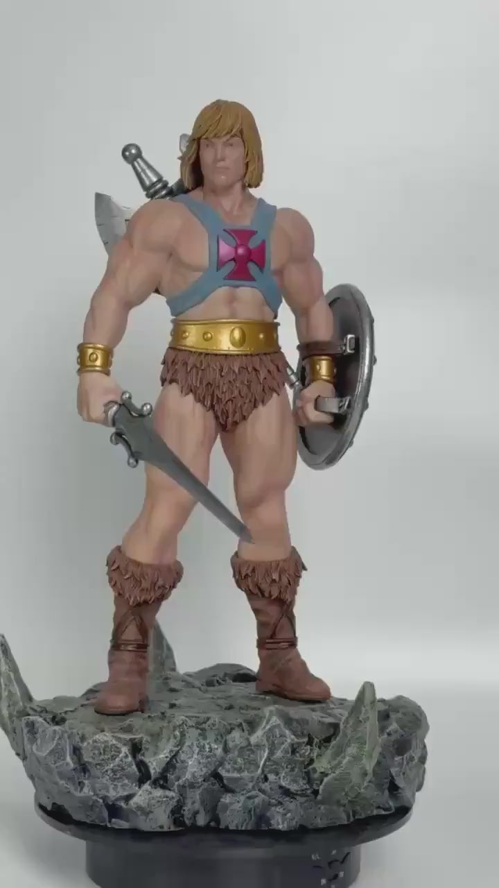 Legendary Barbarian Custom Figurine | 1/6 scale hand painted