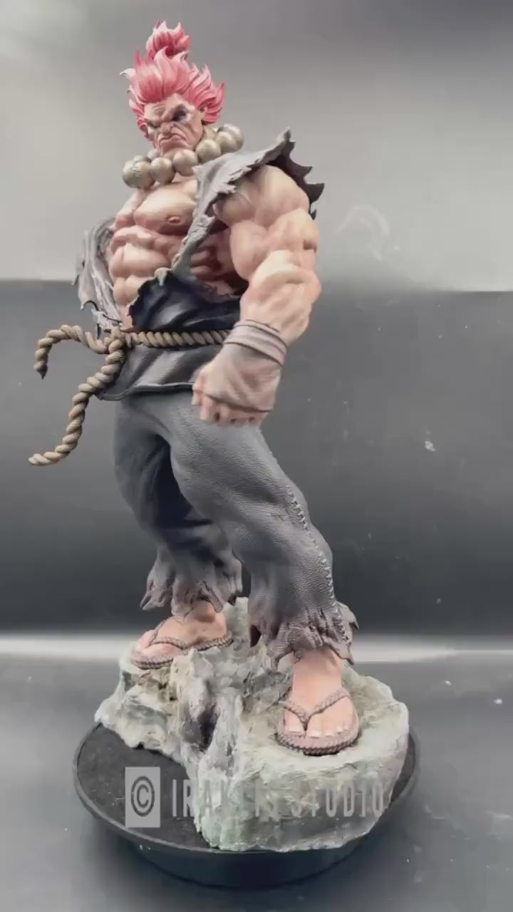 Dark Gi Fighter 1/6 figure statue / hand painted