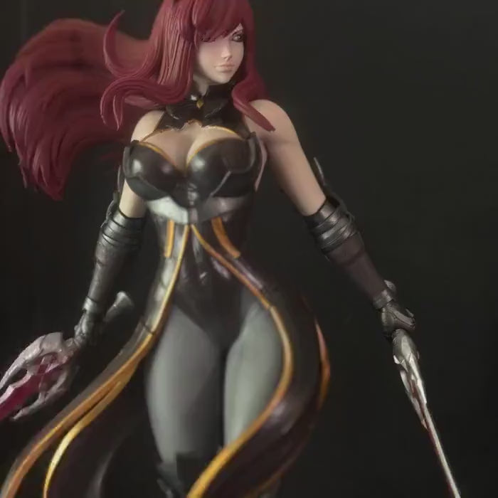 Armored Heroine Erza | custom figure | statue| 1/6 | 32cm hand painted