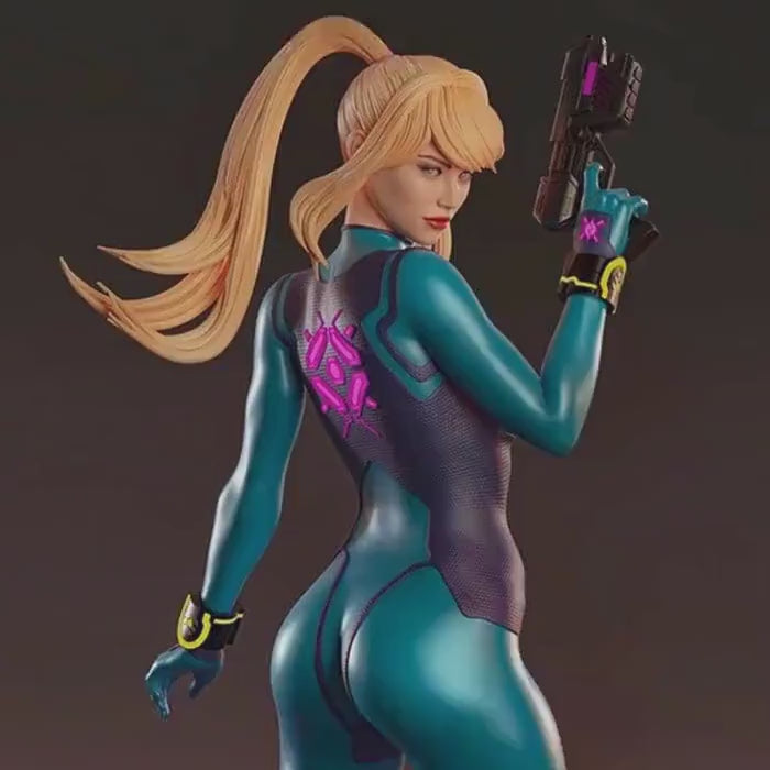 Celestial Samus Guardian statue figure 1/6 hand painted