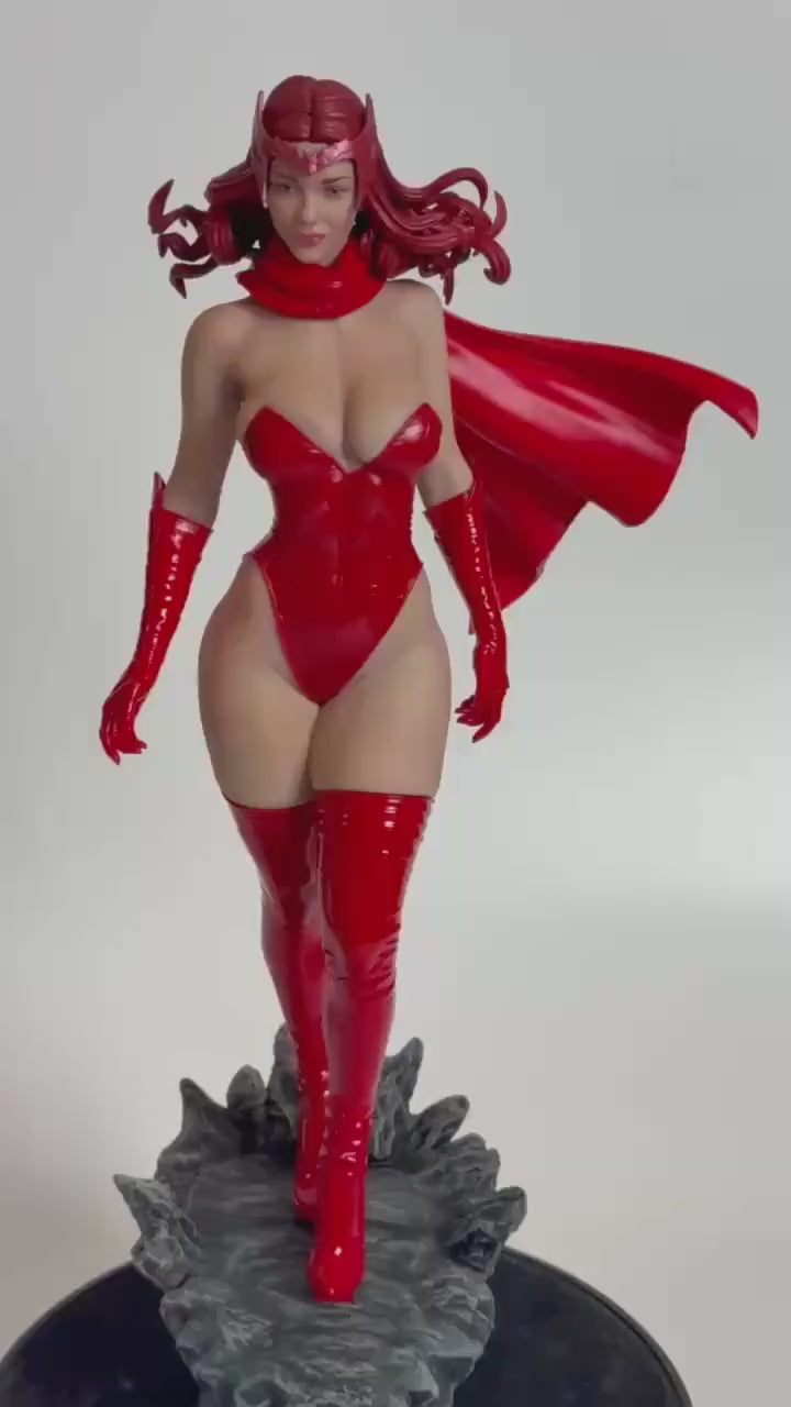 Scarlet Mage figure statue 1/6 hand-painted