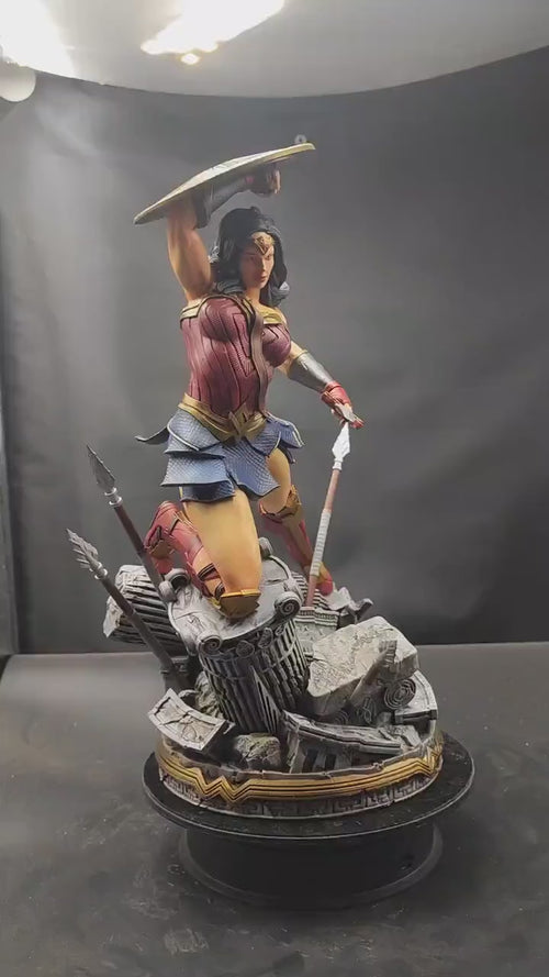 Amazonian Warrior resin custom collectible statue 1/6 hand painted