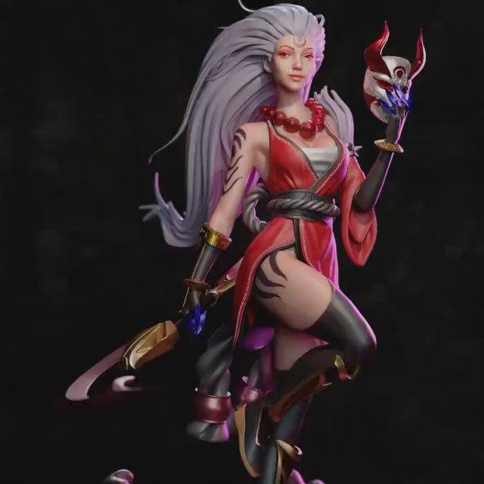 Ahri Hand-Painted 1/6 Scale  Figurine – Enchantress Sorceress