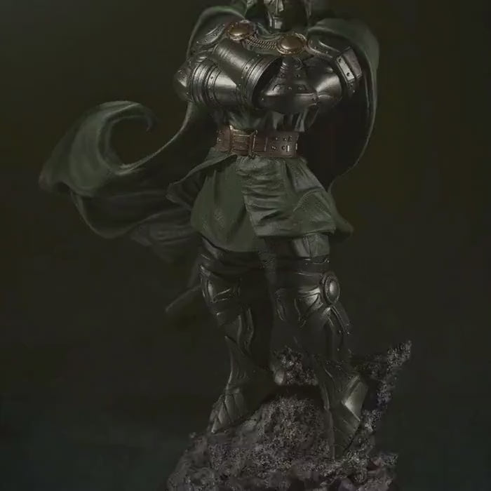 Doom Overlord custom statue 1/6 or 1/4 hand painted